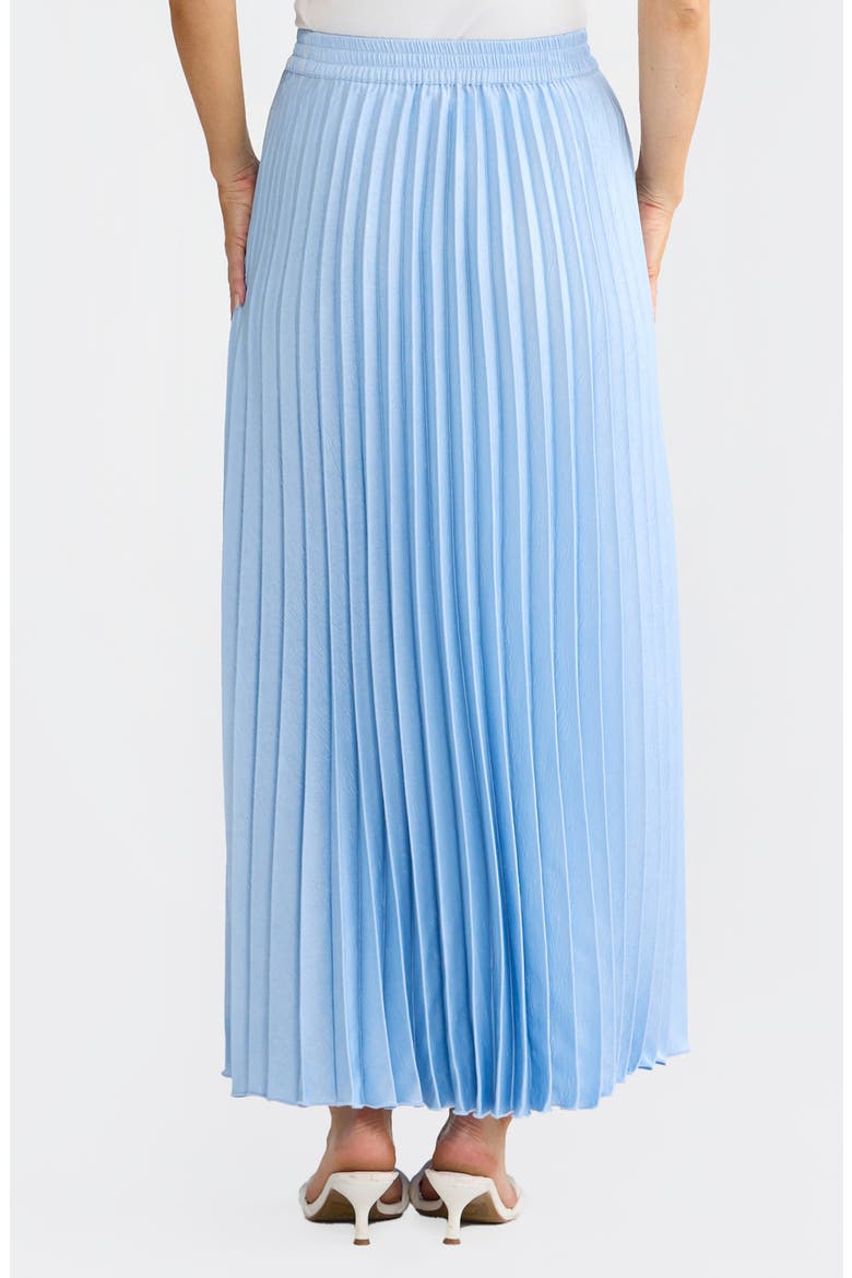 Alias Pleat Maxi Skirt, Alternate, color, BLUE