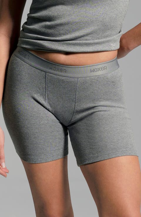 Baller Pima Cotton Blend Rib Boxer Briefs