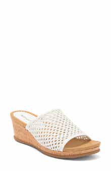 BARETRAPS Flossey Wedge Slide Sandal