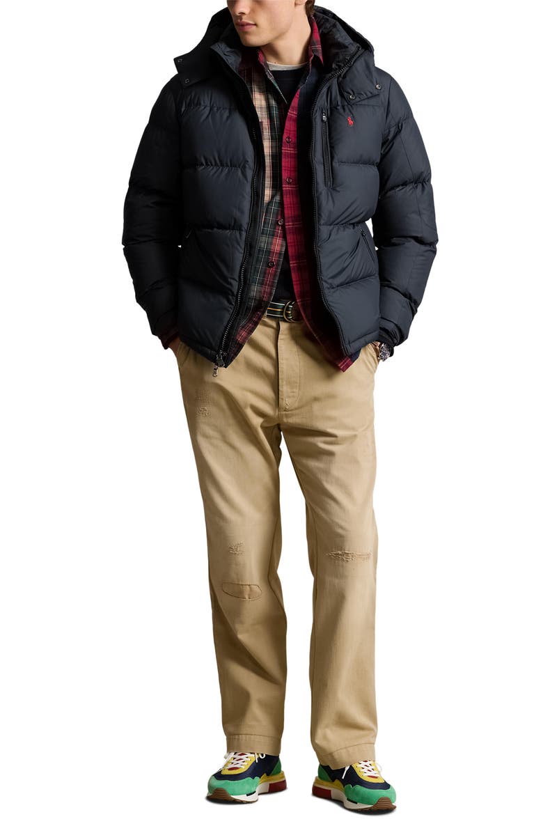 Polo Ralph Lauren Recycled Polyester 650 Fill Power Down Jacket, Alternate, color, Polo Black