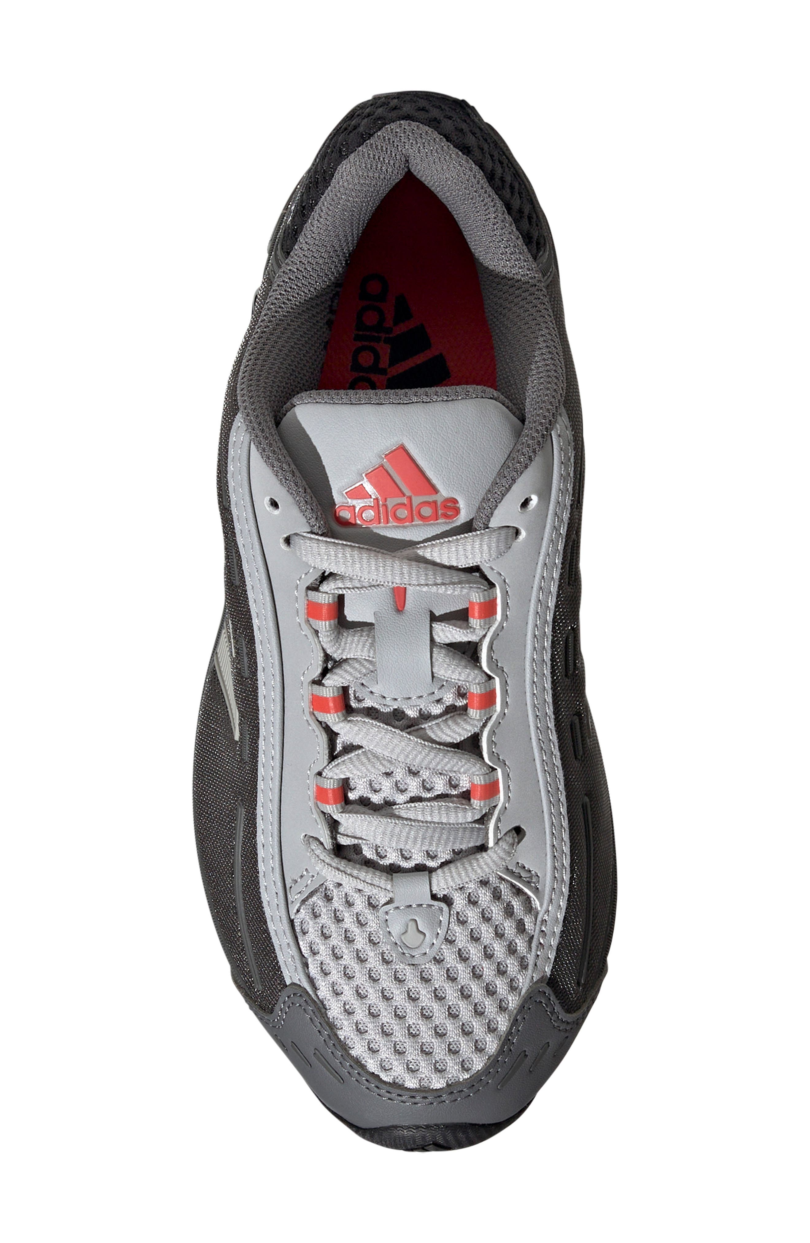 adidas Kids' Adifom Megaride 01 Sneaker, Alternate, color, Grey/ Grey/ Bright Red