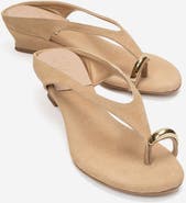 Prologue Shoes Alizendra Block Heel Thong Sandal