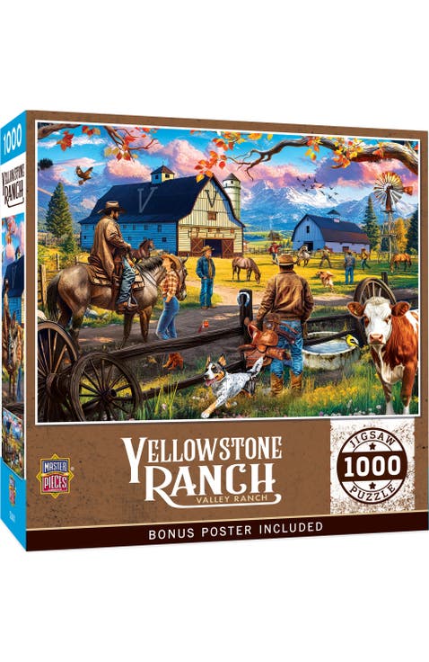 Valley Ranch 1000 Piece Jigsaw Puzzle