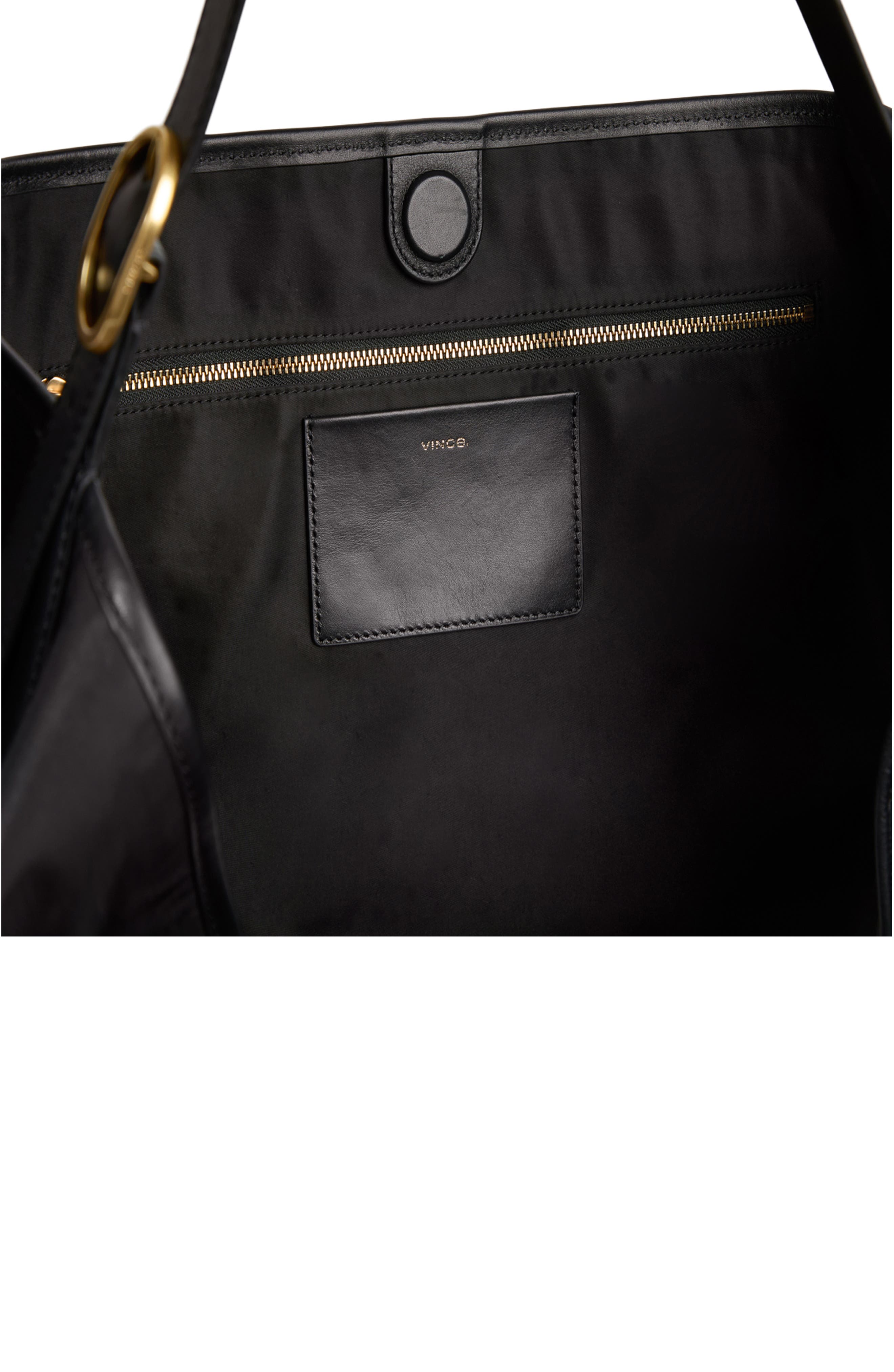 Vivian Large Nylon Hobo Bag, Alternate, color, BLACK