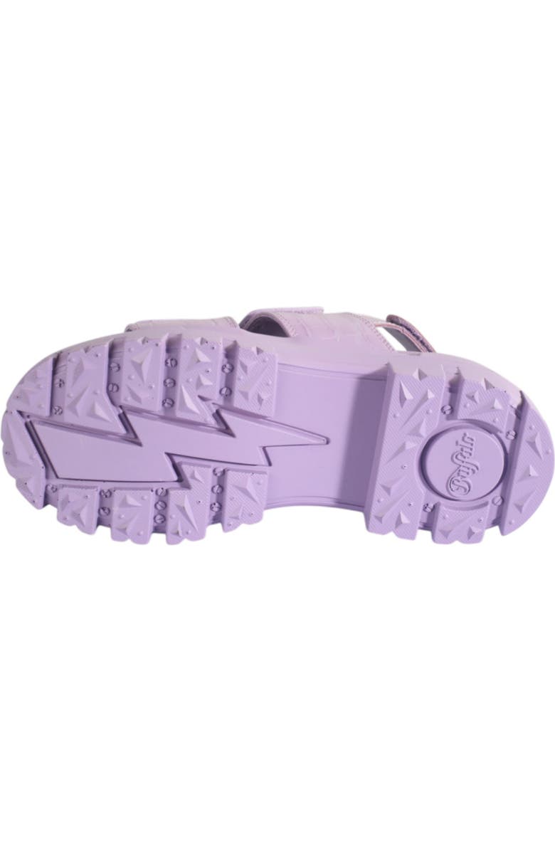 Buffalo Boots Aspha Snd Platform Sandal, Alternate, color, Croco Lavender