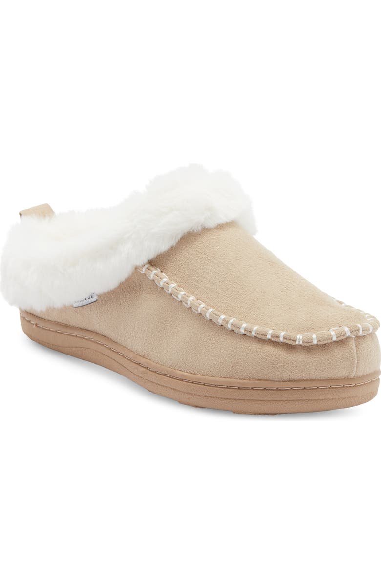 Børn Contrast Slipper, Main, color, Latte