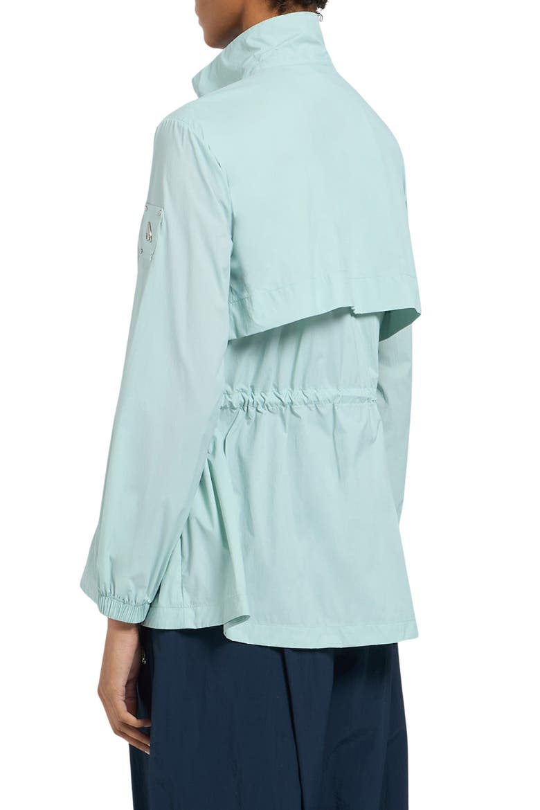 Labelle Water Repellent Ripstop Jacket, Alternate, color, TIDE