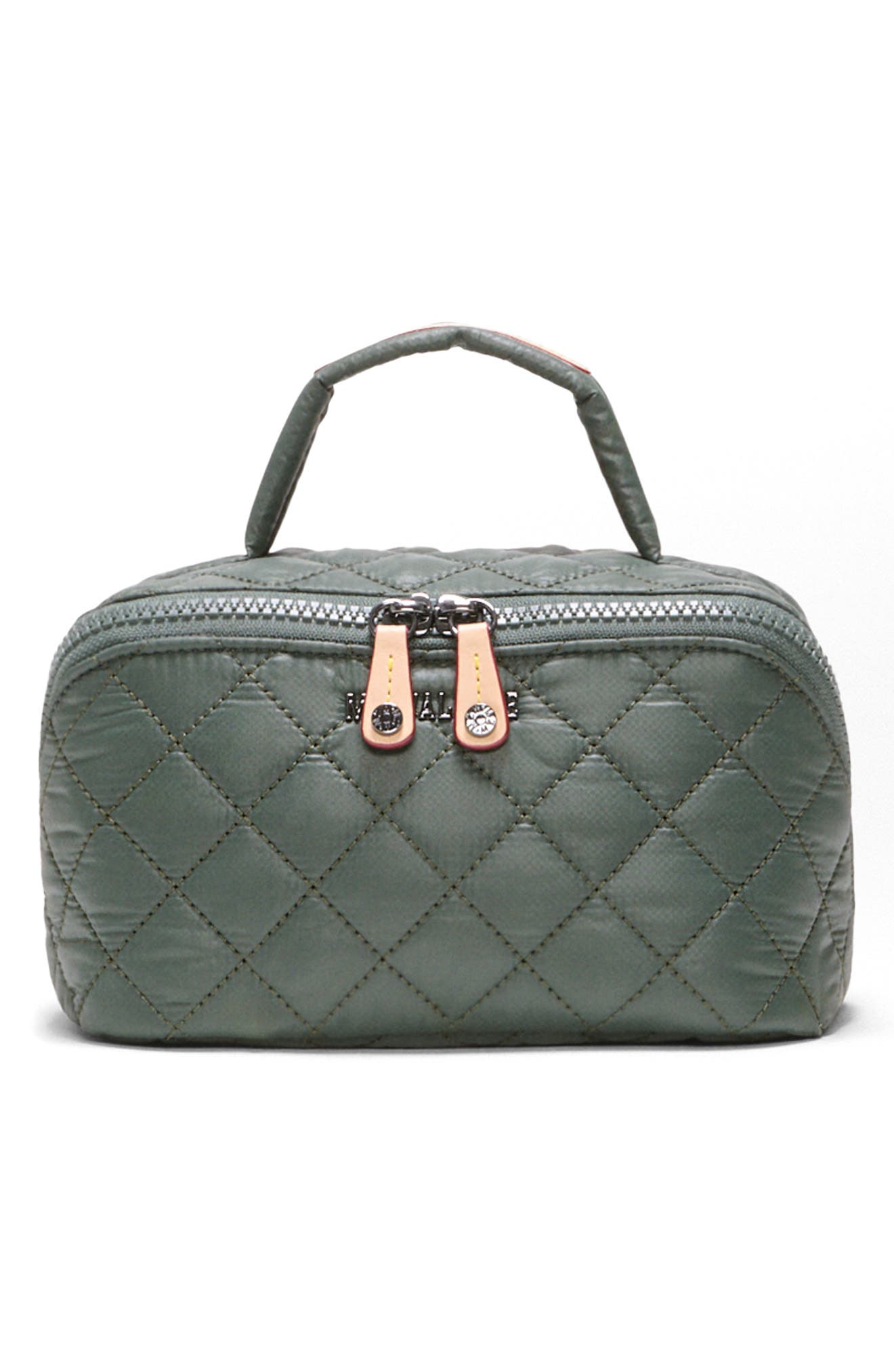 Metro Accordion Cosmetic Case, Main, color, JUNIPER