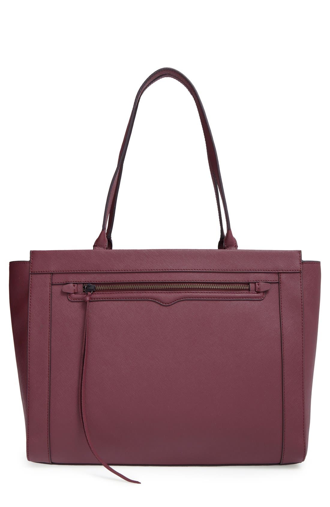 'Monroe' Tote, Main, color, PORT
