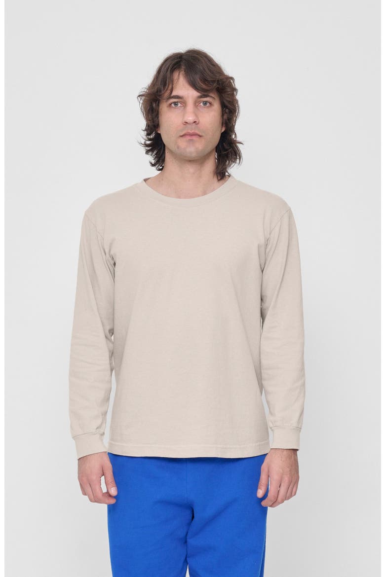 Long Sleeve Trash Tee, Main, color, Oat