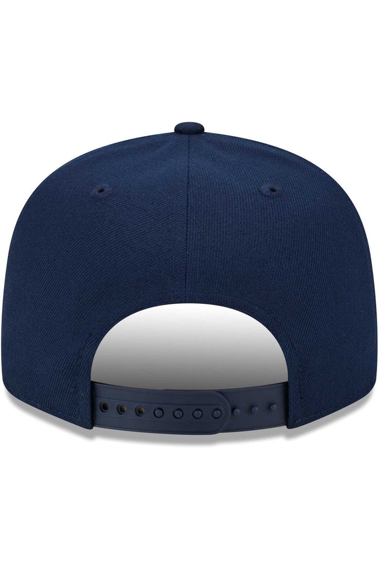 Men's New Era Navy Tennessee Titans Main Script 9FIFTY Snapback Hat, Alternate, color, Navy