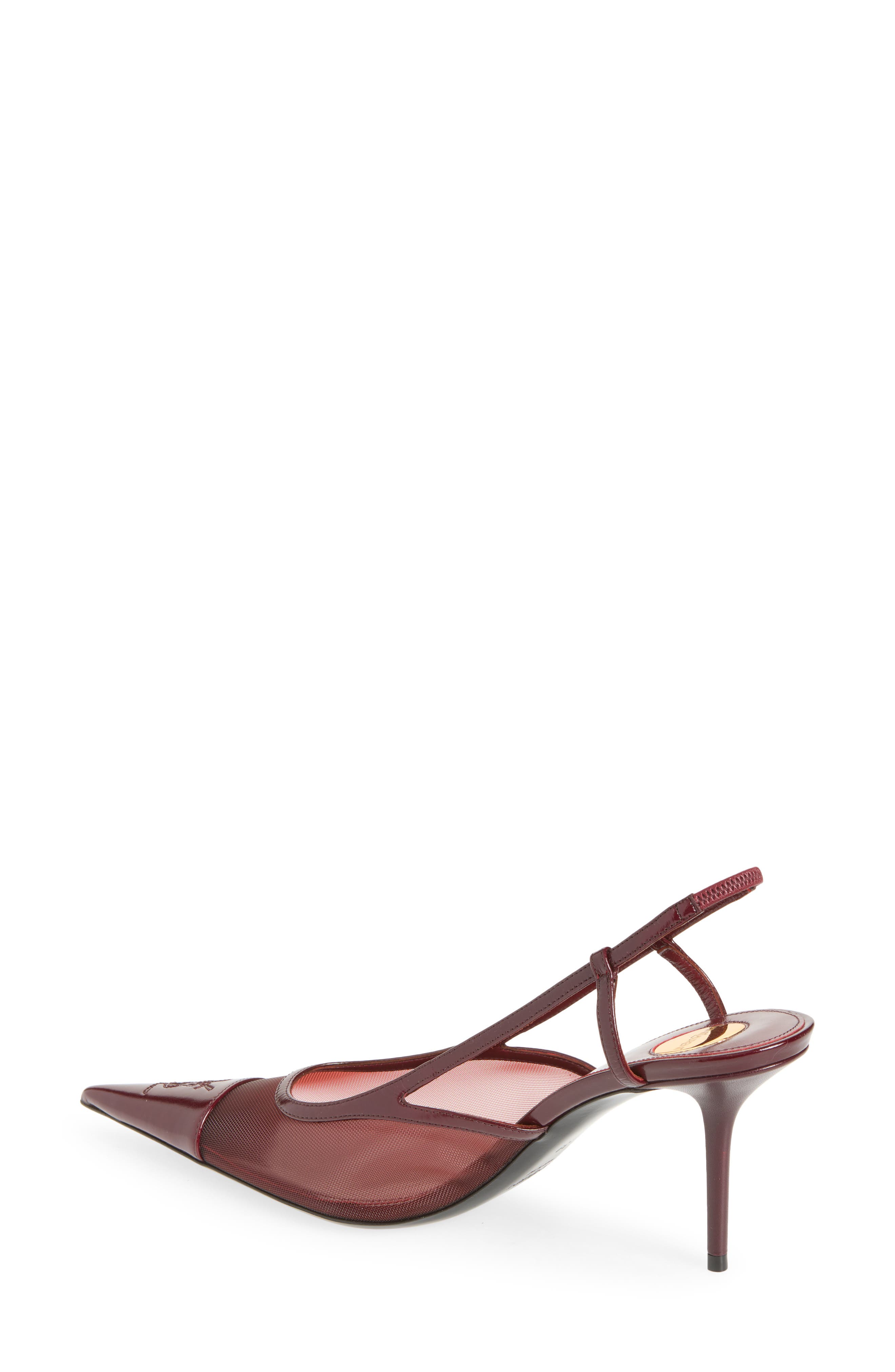 Renee Slingback Pump, Alternate, color, VINTAGE BORDEAUX