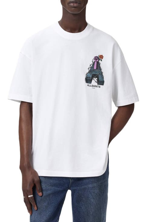 Defiance Cotton Graphic T-Shirt