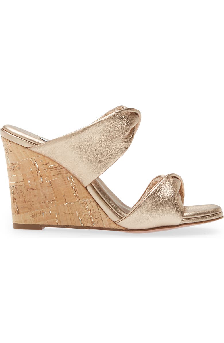 Aquazzura Twist Wedge Slide Sandal, Alternate, color,