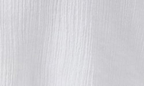 Melissa Odabash Tina Core Cotton Gauze Button-up Cover-up Shirt In White