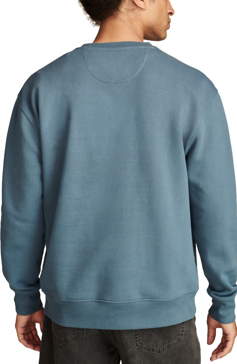 Lucky Brand Poker Label Cotton Graphic Sweatshirt, Alternate, color, 