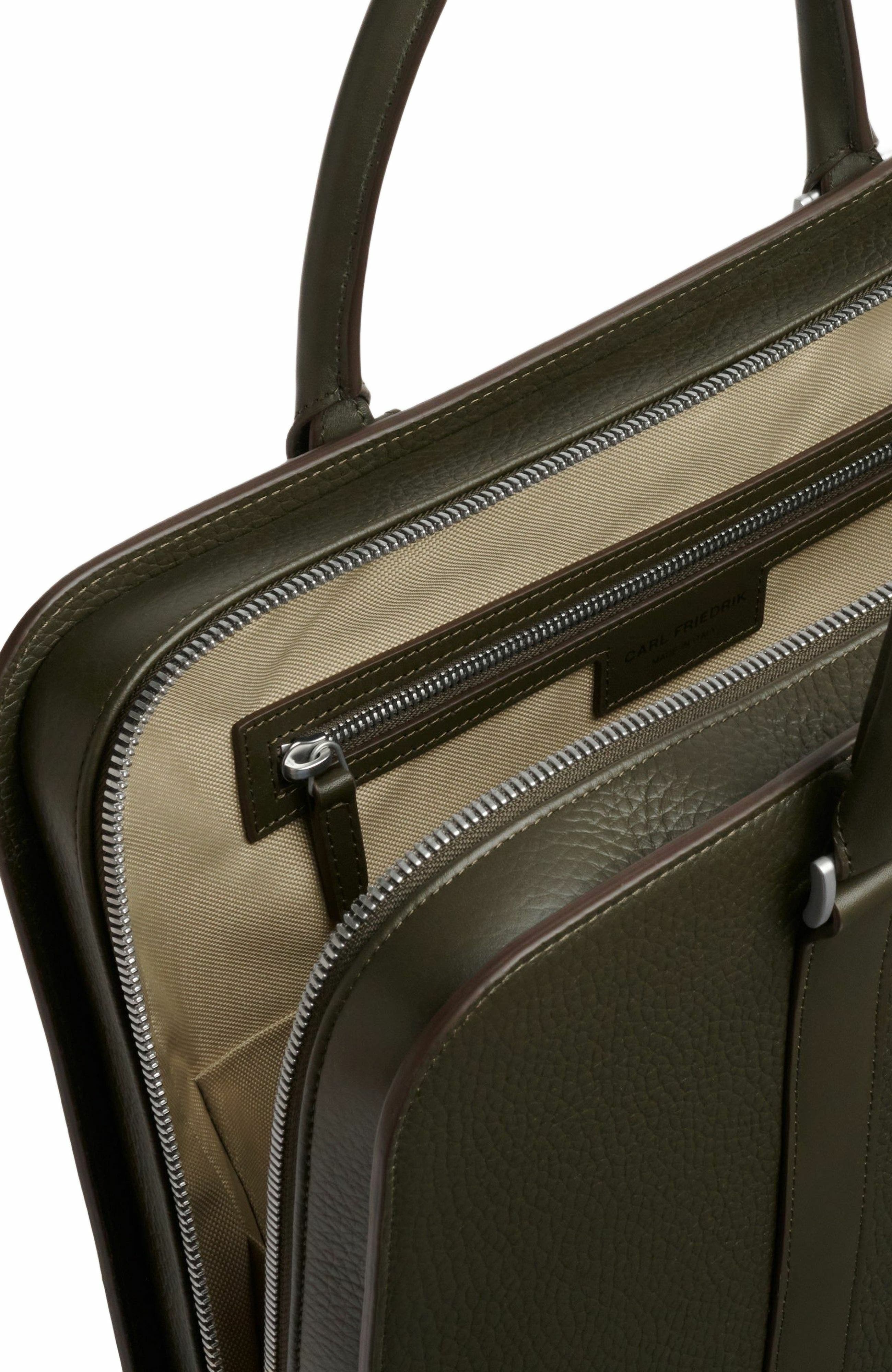 Palissy Briefcase, Alternate, color, Dark Olive