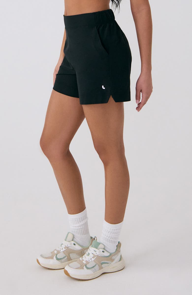 Lole Olivie Shorts, Alternate, color, Black