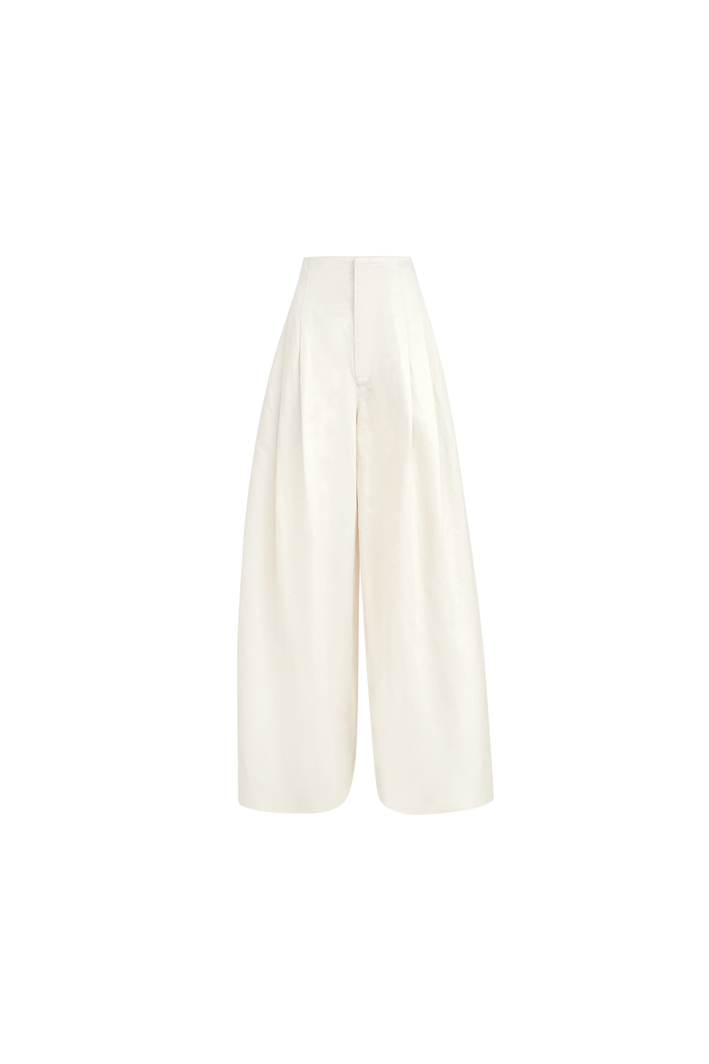Maxi trousers, Alternate, color, Butter