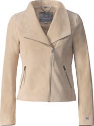 Soia & Kyo Catherine Suede Moto Jacket