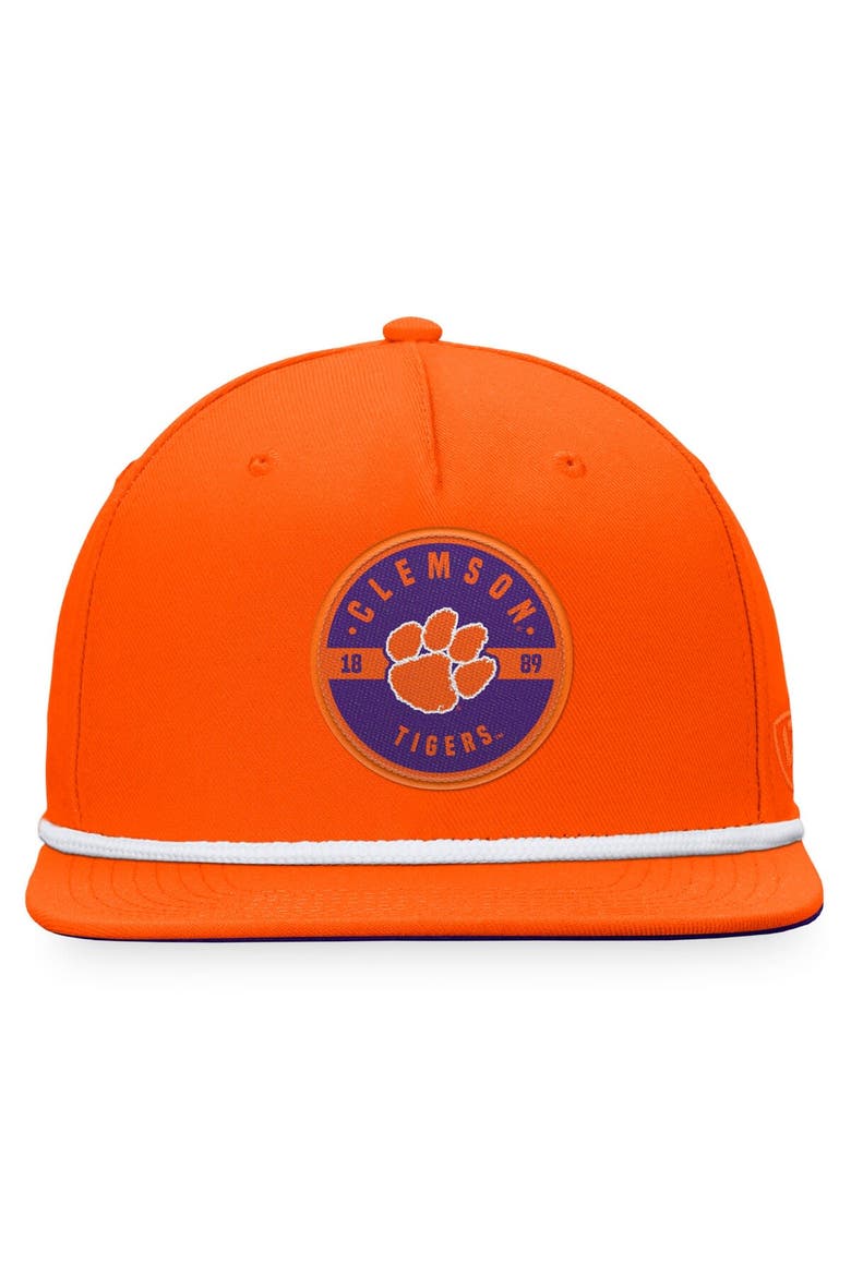 Men's Top of the World Orange Clemson Tigers Bank Hat, Alternate, color, Orange