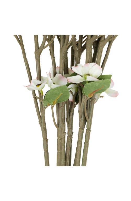 Sonoma Sage Home Set Of Eight Begonia Artificial Flowers In White