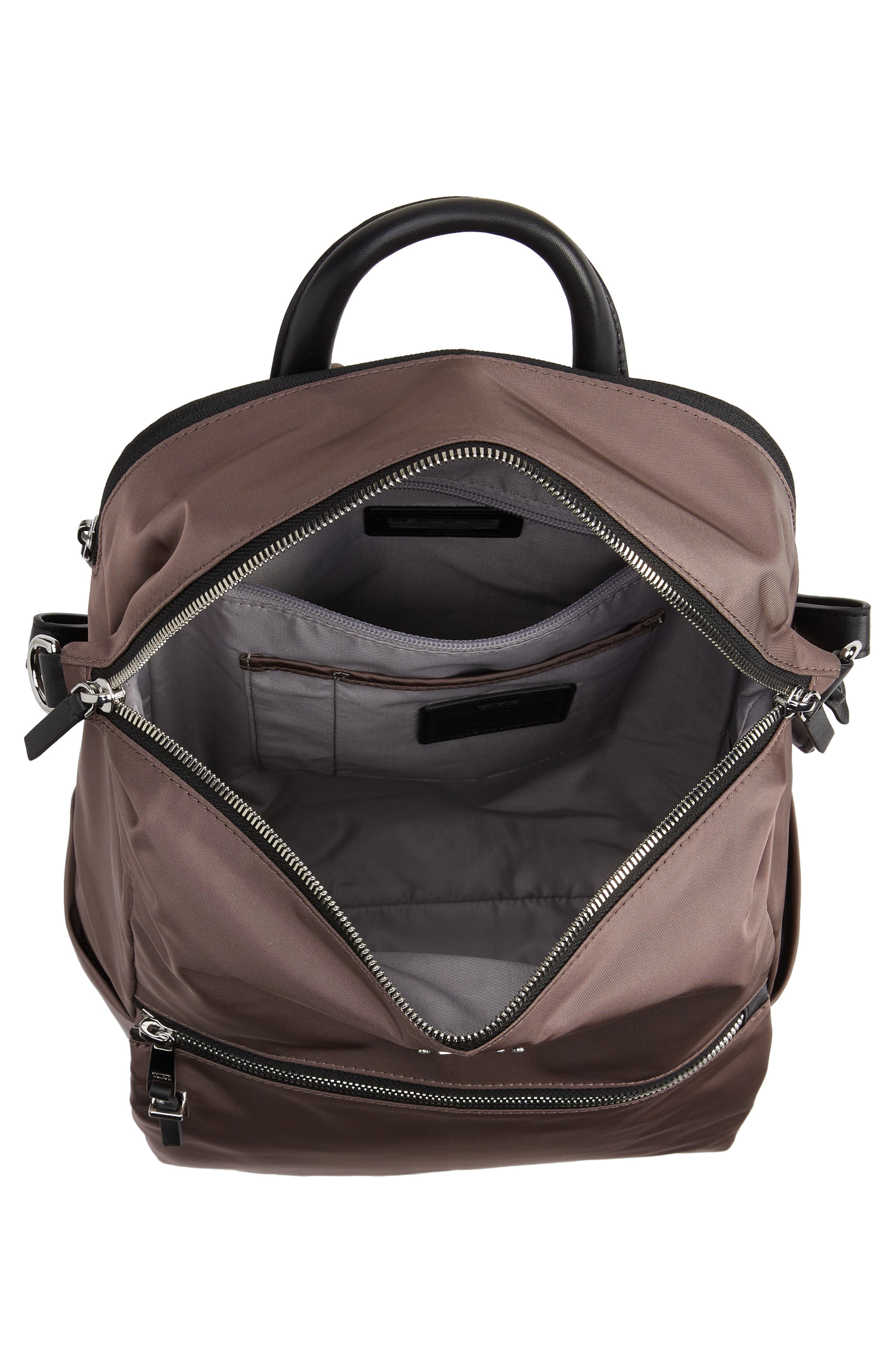 Paige Backpack, Alternate, color, DARK MAUVE