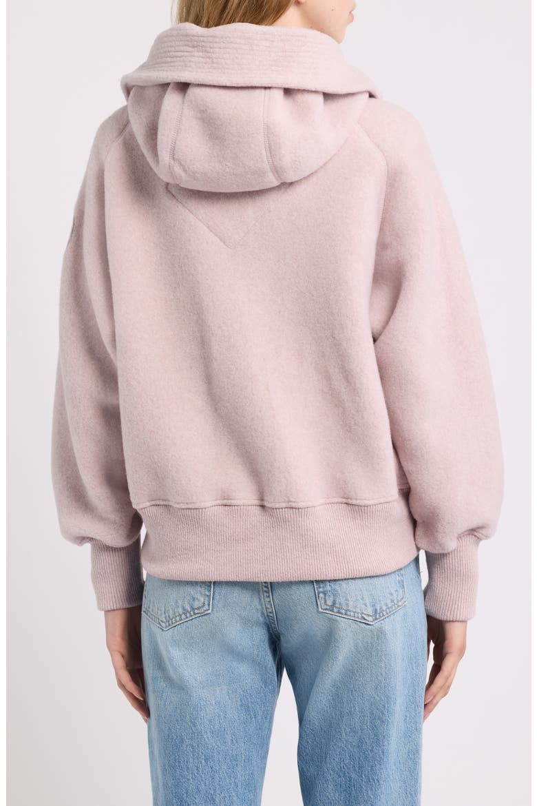 Chilliwack Kind Fleece Bomber Jacket, Alternate, color, LUCENT ROSE