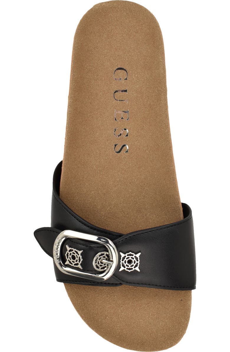 GUESS Locela Slide Sandal, Alternate, color, Black
