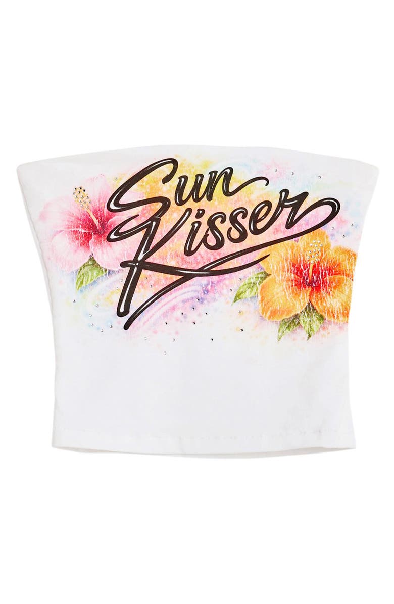 Desigual Graphic Tube Top, Alternate, color,