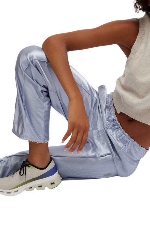 Free People Roll With It Drawcord Pants In Steel