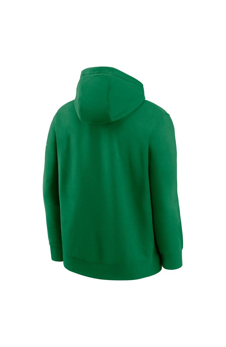 Nike Men's Nike Green Philadelphia Eagles Full Blitz Club Fleece Pullover Hoodie, Alternate, color, Green