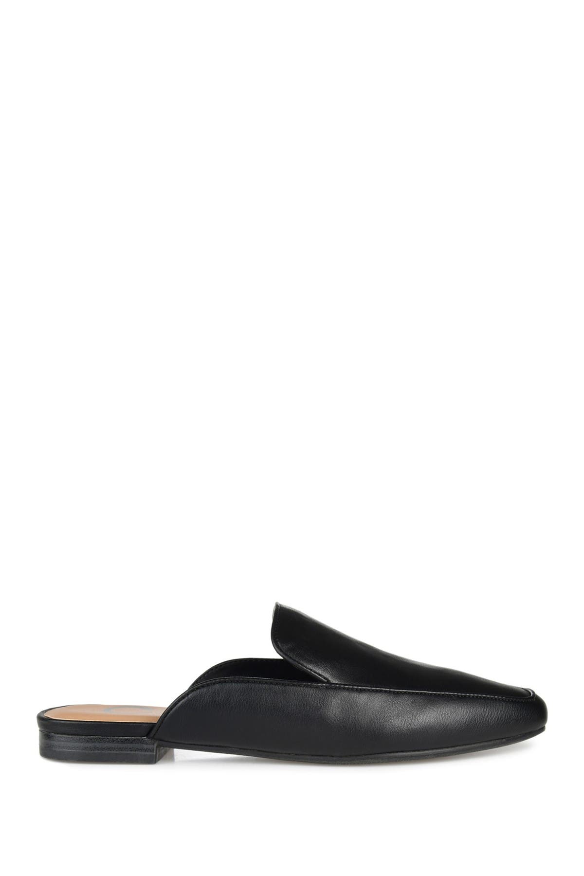 Journee Collection JOURNEE Akza Flat Mule, Alternate, color, Black