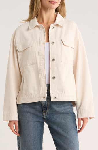Kensie Oversize Button Front Jacket