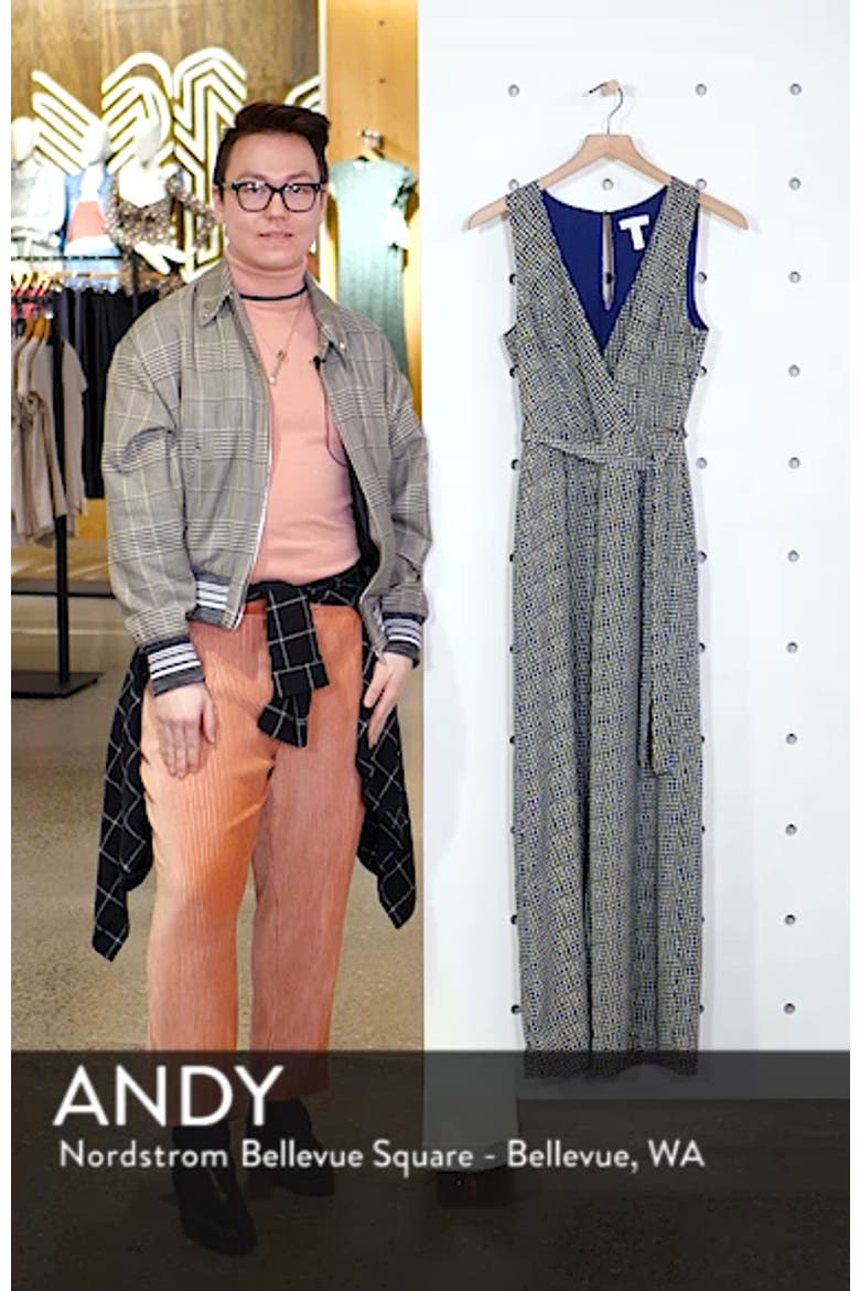 Sleeveless Tie Waist Jumpsuit video
