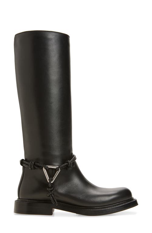 Bottega Veneta James Harness Riding Boot In Black