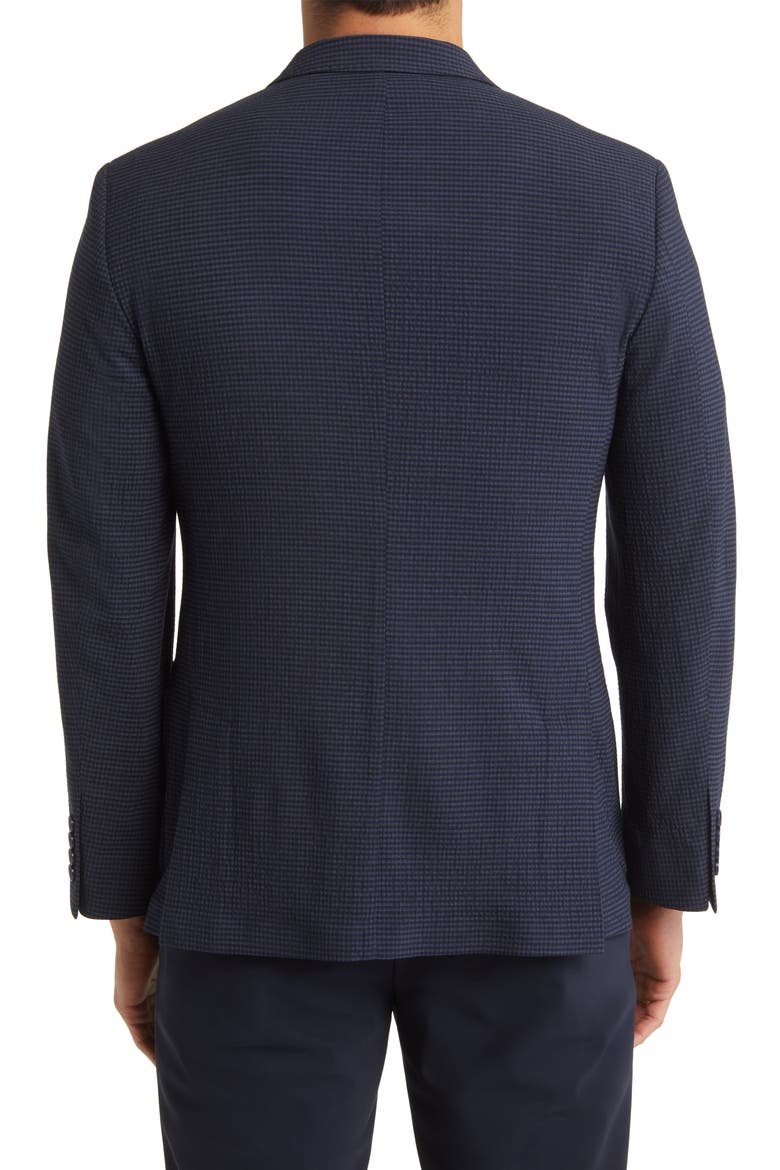 Patch Pocket Seersucker Sport Coat, Alternate, color, NAVY SEERSUCKER