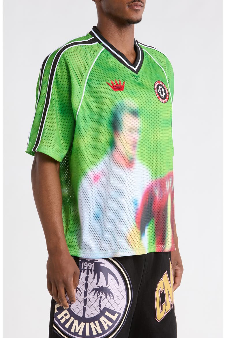 Frenemies Soccer Graphic Polo, Alternate, color, GREEN MULTI