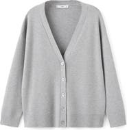 MANGO V-Neck Cardigan