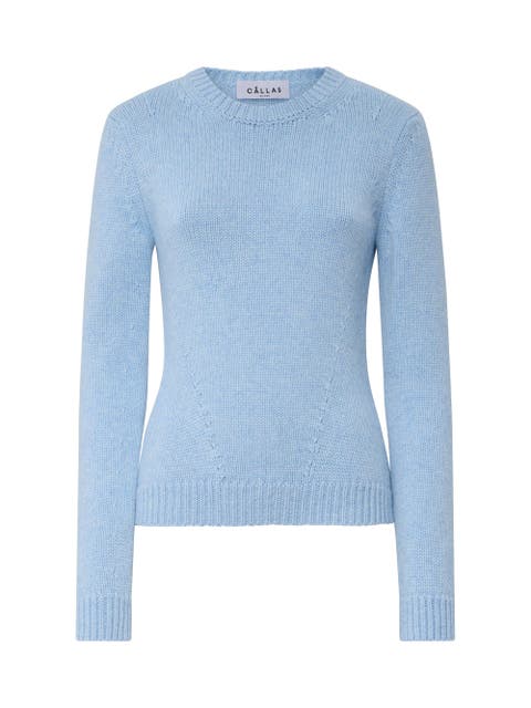 Jeanne Long sleeve crewneck sweater