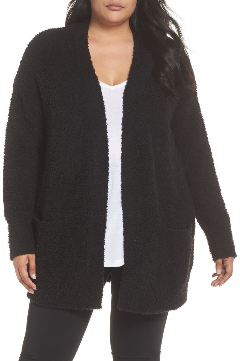 CozyChic™ Cardigan, Main, color, BLACK