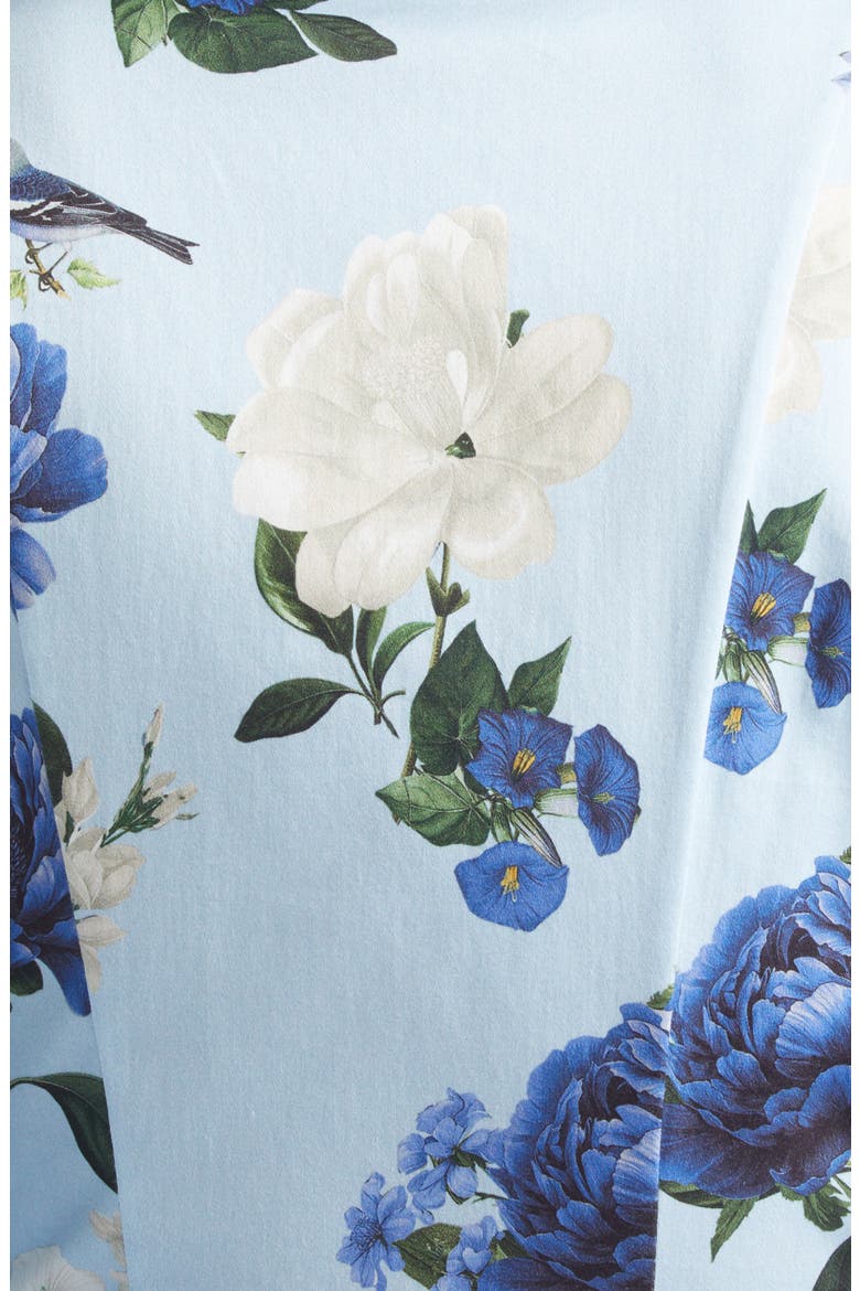 Lucy Floral Long Sleeve Minidress, Alternate, color, FLY AWAY
