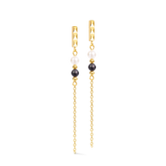 COEUR DE LION Precious Fusion Offset Slider Stud Earrings