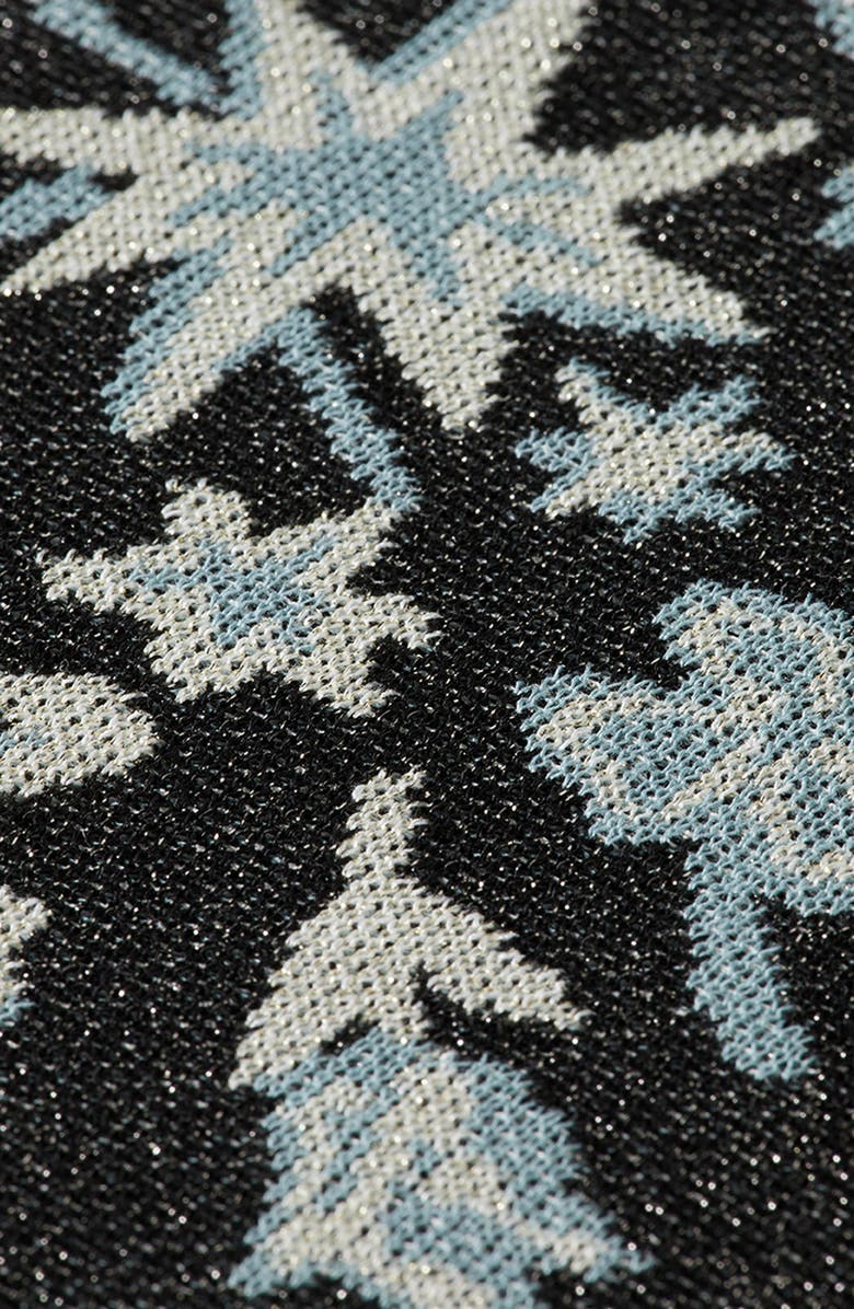 Scotch & Soda 40 Years Metallic Belted Jacquard Jacket, Alternate, color, Meteorite