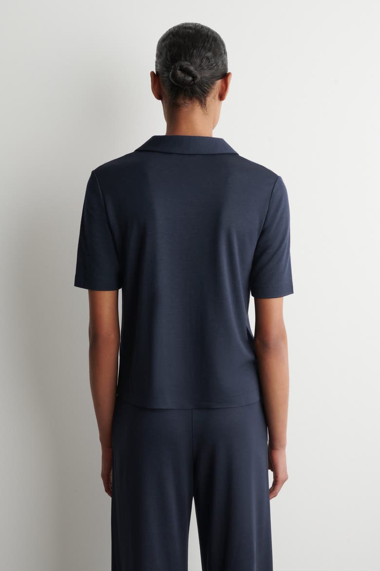 Modal-jersey Shirt, Alternate, color, NAVY