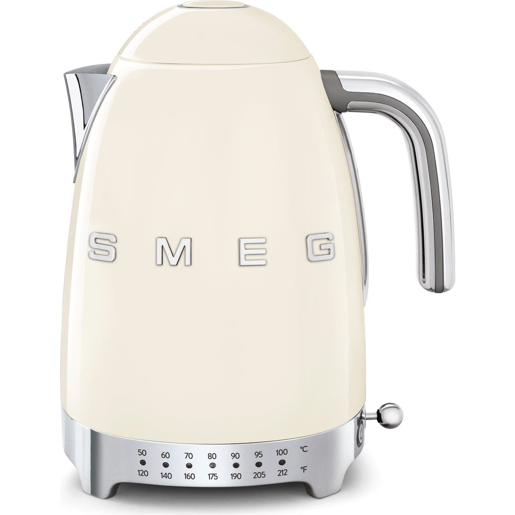 smeg '50s Retro Style Variable Temperature Electric Kettle