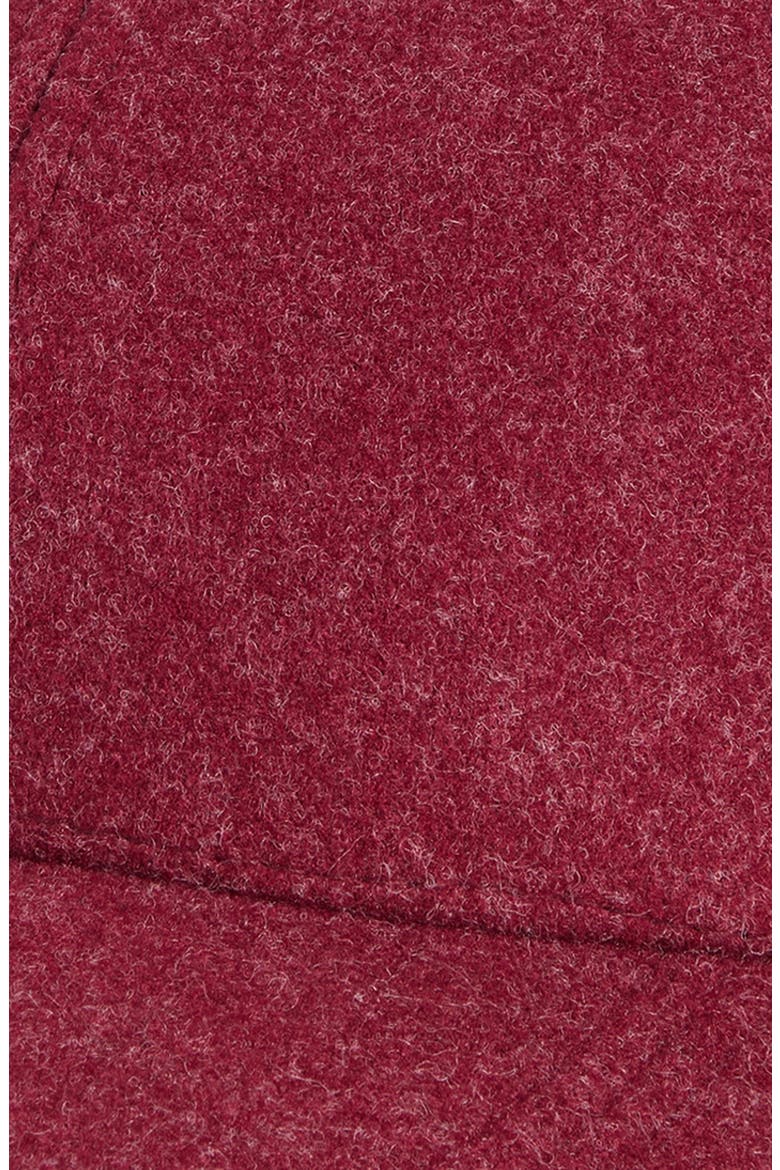 Textured Baseball Cap, Alternate, color, BURGUNDY
