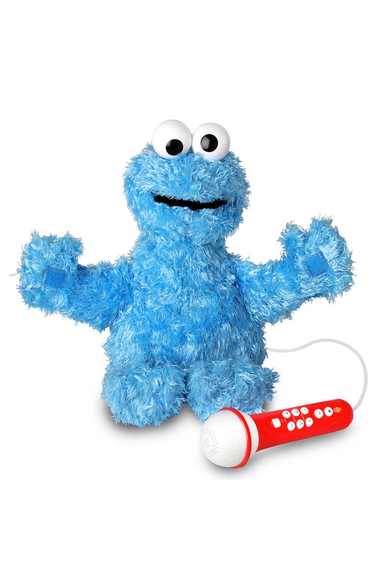Singing Machine Sesame Street Karaoke Crew Plush Karaoke Singing Toy, Alternate, color, Blue