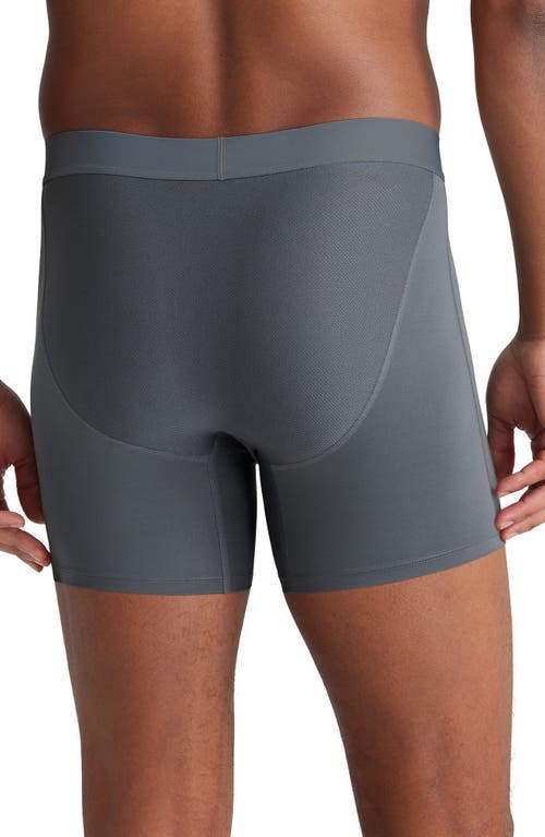 Tommy John 3-pack 360 Sport 8-inch Essentials Boxer Briefs In Gray