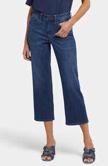 NYDJ Piper Crop Relaxed Straight Leg Jeans